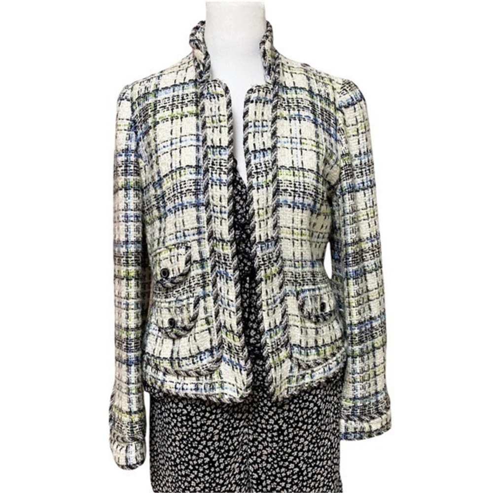 Grace Elements tweed coat jacket sweater